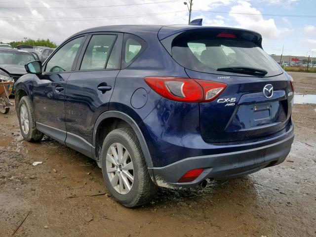 JM3KE4BE9E0329952 - 2014 MAZDA CX-5 SPORT BLUE photo 3