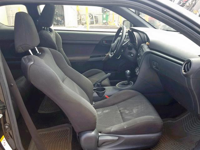 JTKJF5C77D3060587 - 2013 TOYOTA SCION TC შავი ფოტო 5