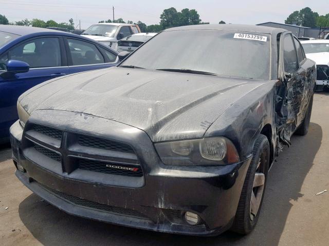 2C3CDXAT7EH121232 - 2014 DODGE CHARGER PO WHITE photo 2