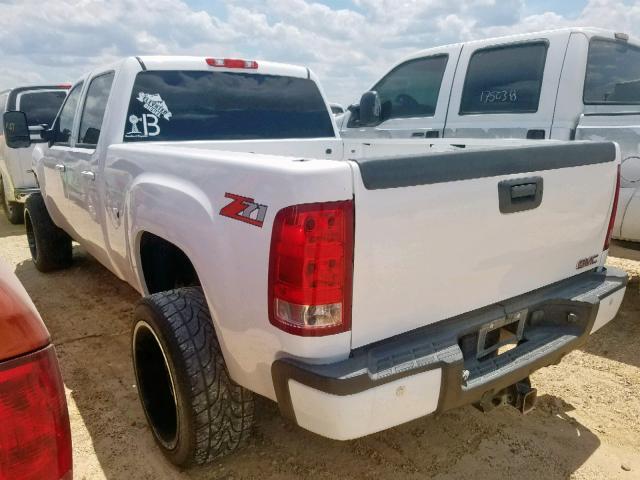 1GT111C80BF256888 - 2011 GMC SIERRA C25 WHITE photo 3