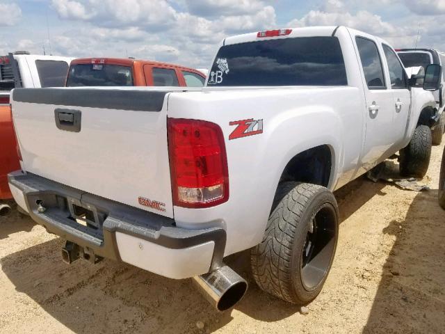 1GT111C80BF256888 - 2011 GMC SIERRA C25 WHITE photo 4