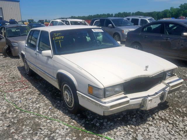 1G6CD53B6N4289349 - 1992 CADILLAC DEVILLE WHITE photo 1