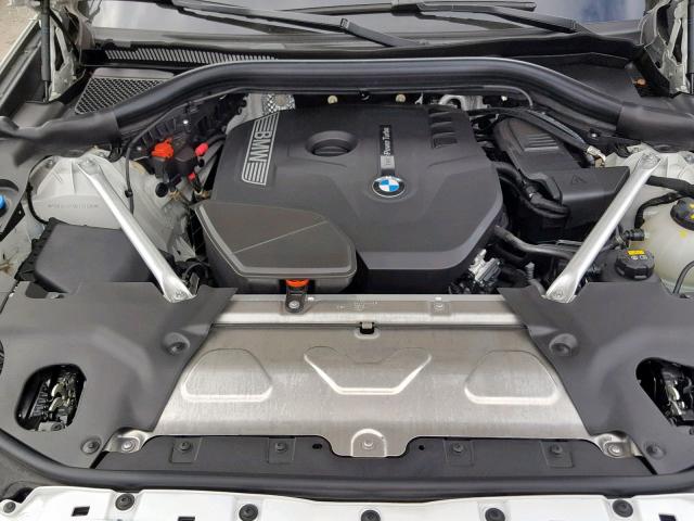 5UXTR7C53KLF27536 - 2019 BMW X3 SDRIVE3 WHITE photo 7