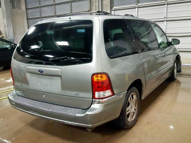 2FMDA52431BA65237 - 2001 FORD WINDSTAR S GREEN photo 4