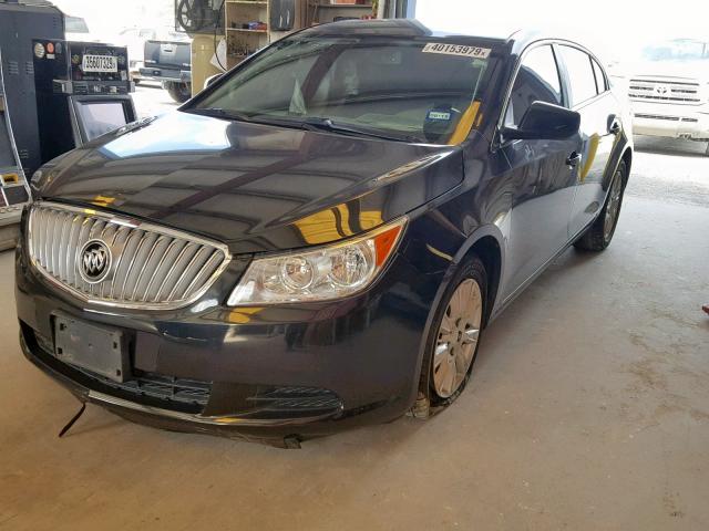 1G4GB5E35CF157660 - 2012 BUICK LACROSSE C BLACK photo 2