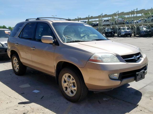 2HNYD186X2H545816 - 2002 ACURA MDX TOURIN TAN photo 1