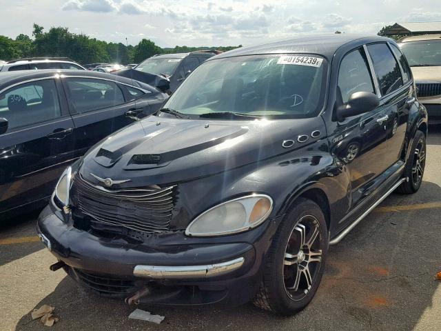 3C4FY48B15T529225 - 2005 CHRYSLER PT CRUISER BLACK photo 2