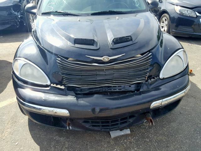 3C4FY48B15T529225 - 2005 CHRYSLER PT CRUISER BLACK photo 9