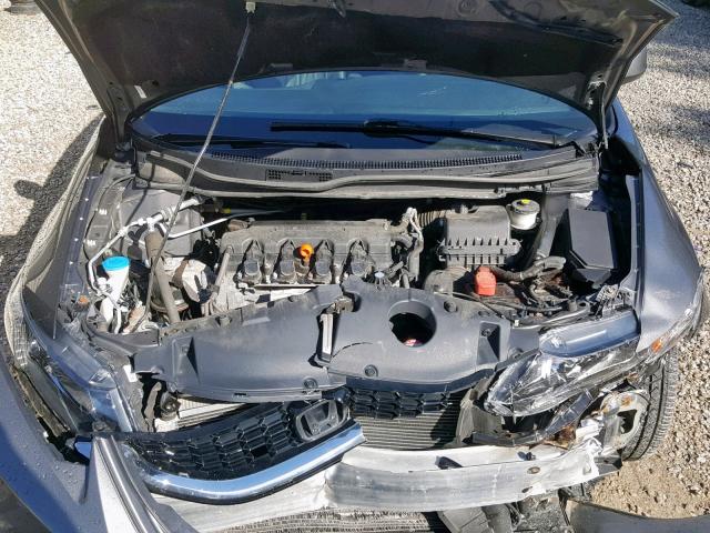 19XFB2F9XDE232463 - 2013 HONDA CIVIC EXL GRAY photo 7