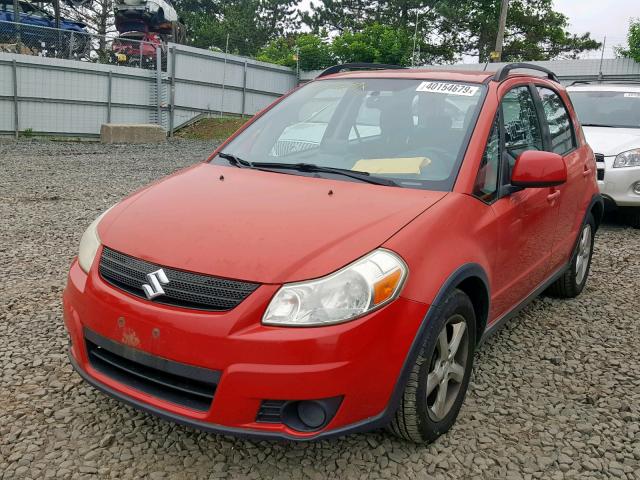 JS2YB413895101189 - 2009 SUZUKI SX4 TECHNO RED photo 2