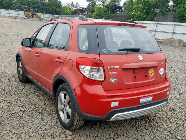 JS2YB413895101189 - 2009 SUZUKI SX4 TECHNO RED photo 3