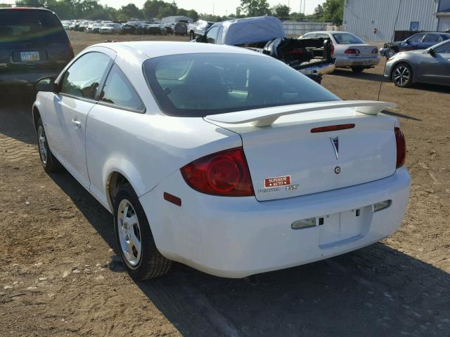 1G2AL15FX77378069 - 2007 PONTIAC G5 WHITE photo 3
