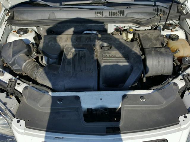 1G2AL15FX77378069 - 2007 PONTIAC G5 WHITE photo 7