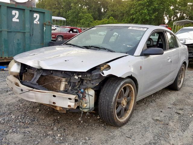 1G8AM12F85Z106189 - 2005 SATURN ION LEVEL SILVER photo 2