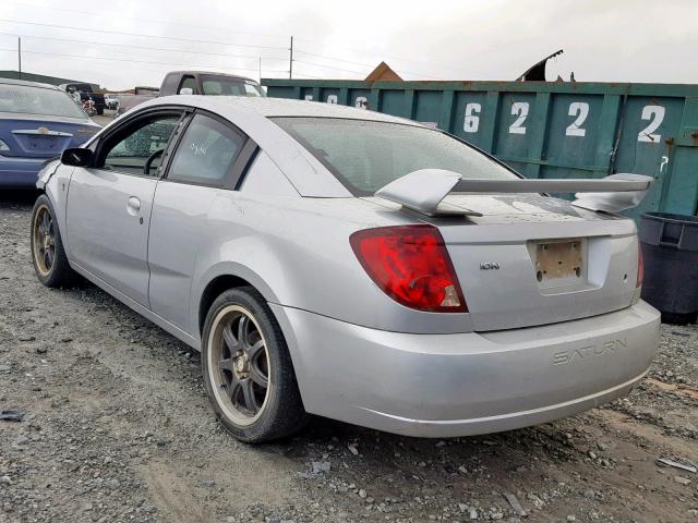 1G8AM12F85Z106189 - 2005 SATURN ION LEVEL SILVER photo 3