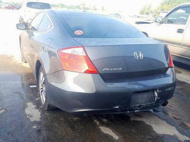 1HGCS1B82AA000191 - 2010 HONDA ACCORD EXL GRAY photo 3