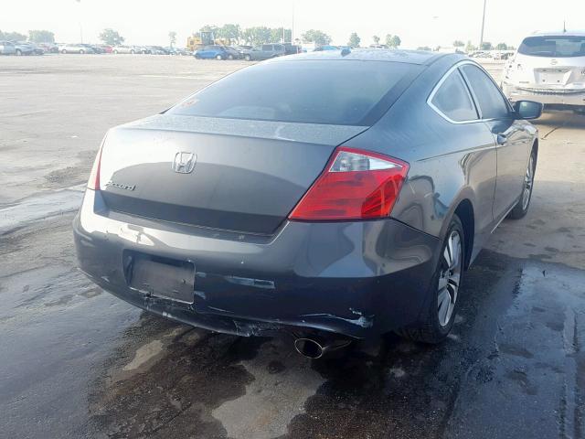 1HGCS1B82AA000191 - 2010 HONDA ACCORD EXL GRAY photo 4