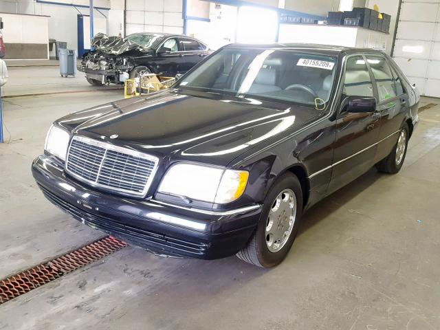 WDBGA51E2SA270006 - 1995 MERCEDES-BENZ S 500 BLACK photo 2