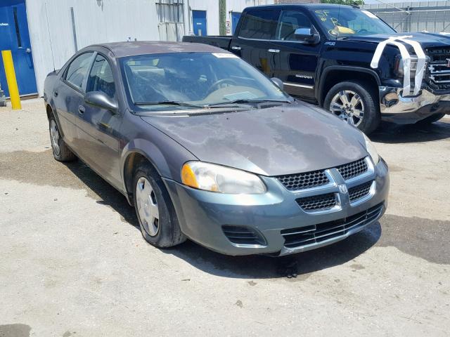 1B3EL36T54N139650 - 2004 DODGE STRATUS SE GREEN photo 1