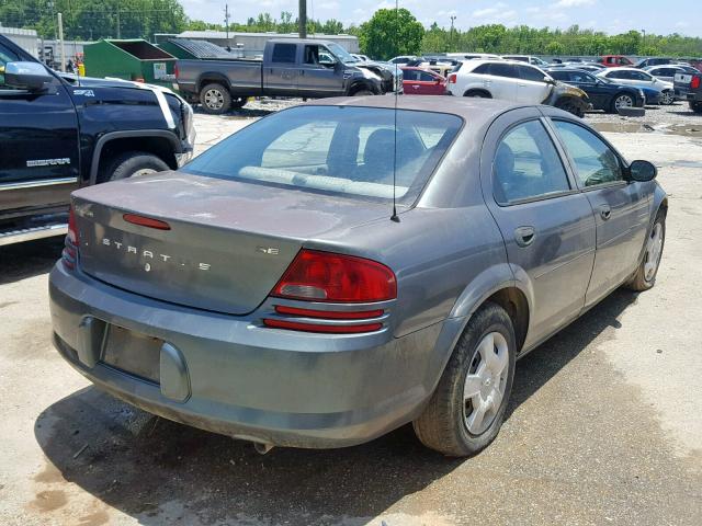 1B3EL36T54N139650 - 2004 DODGE STRATUS SE GREEN photo 4