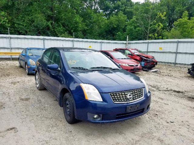 3N1AB61E37L677233 - 2007 NISSAN SENTRA 2.0 BLUE photo 1