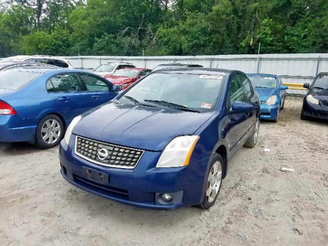 3N1AB61E37L677233 - 2007 NISSAN SENTRA 2.0 BLUE photo 2