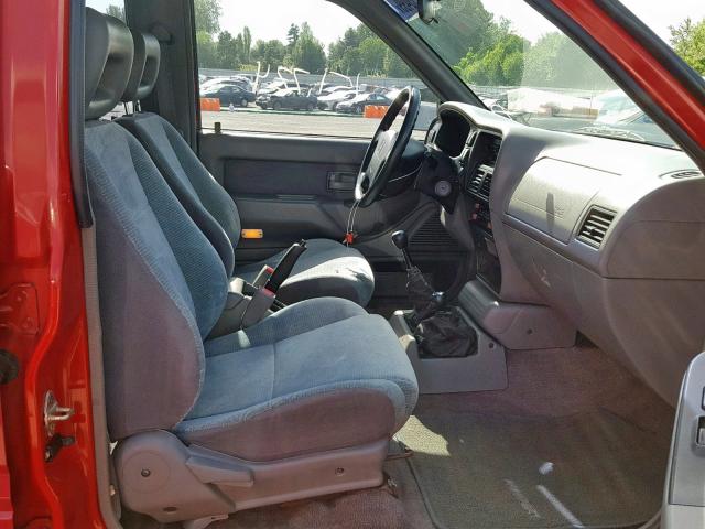 4S6CM58V4S4425024 - 1995 HONDA PASSPORT E 红色 照片 5