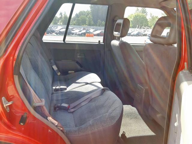 4S6CM58V4S4425024 - 1995 HONDA PASSPORT E 红色 照片 6