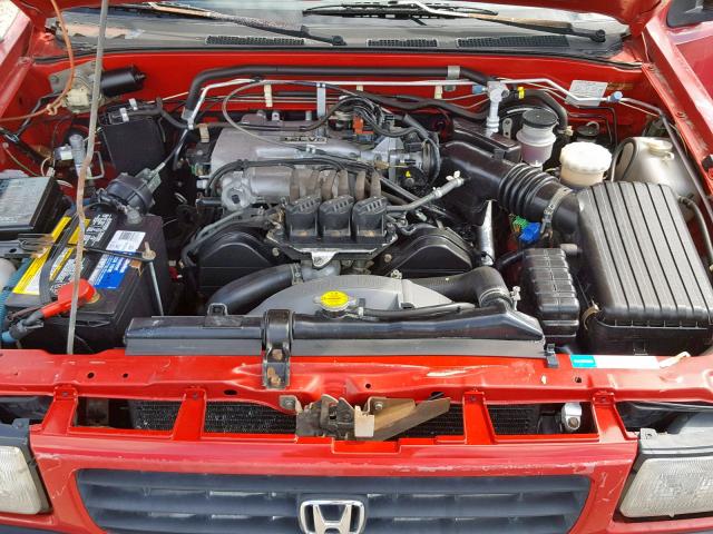 4S6CM58V4S4425024 - 1995 HONDA PASSPORT E 红色 照片 7