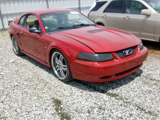 1FAFP42X3YF292166 - 2000 FORD MUSTANG GT RED photo 1