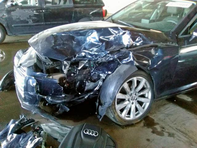 WAUGMAF44HN064718 - 2017 AUDI A4 ULTRA P BLUE photo 9