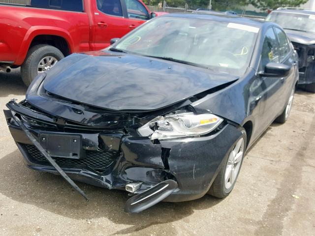 1C3CDFFA9GD816152 - 2016 DODGE DART SXT S BLACK photo 2