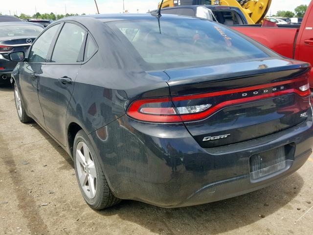 1C3CDFFA9GD816152 - 2016 DODGE DART SXT S BLACK photo 3