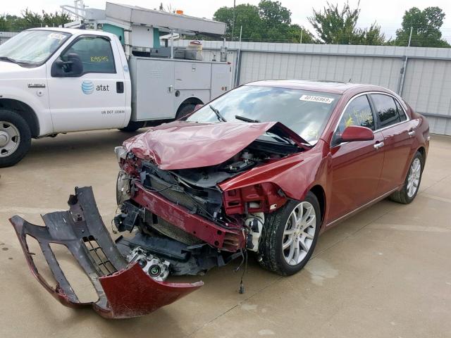1G1ZE5E77AF150495 - 2010 CHEVROLET MALIBU LTZ 红色 照片 2