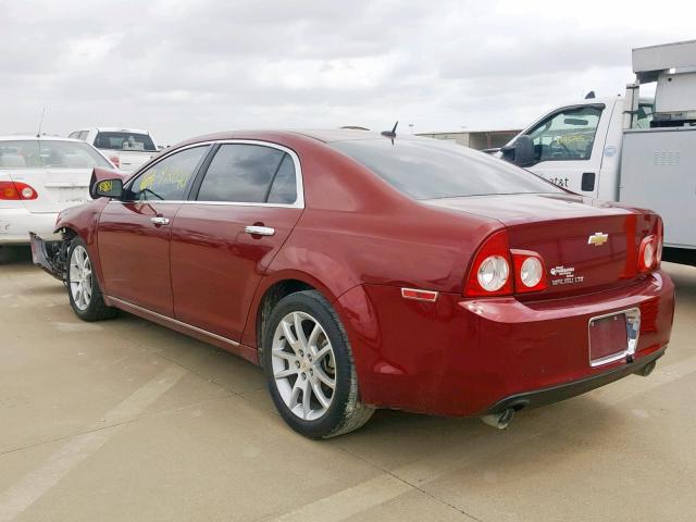 1G1ZE5E77AF150495 - 2010 CHEVROLET MALIBU LTZ 红色 照片 3
