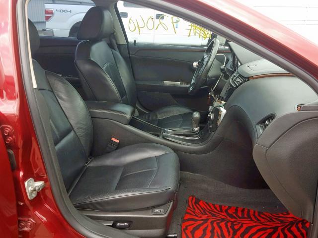1G1ZE5E77AF150495 - 2010 CHEVROLET MALIBU LTZ 红色 照片 5