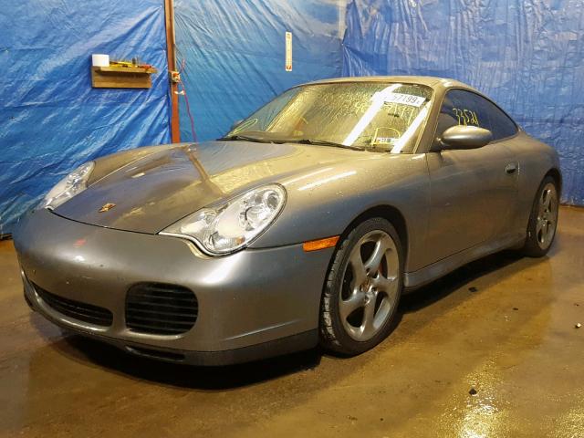 WP0AA29973S623333 - 2003 PORSCHE 911 CARRER GRAY photo 2