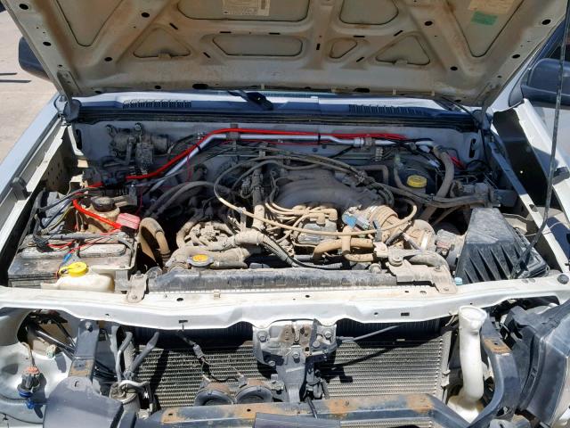 1N6ED27Y01C326816 - 2001 NISSAN FRONTIER C GRAY photo 7