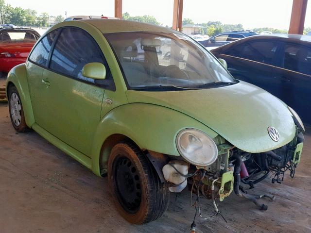 3VWCC21C9XM412849 - 1999 VOLKSWAGEN NEW BEETLE მწვანე ფოტო 1