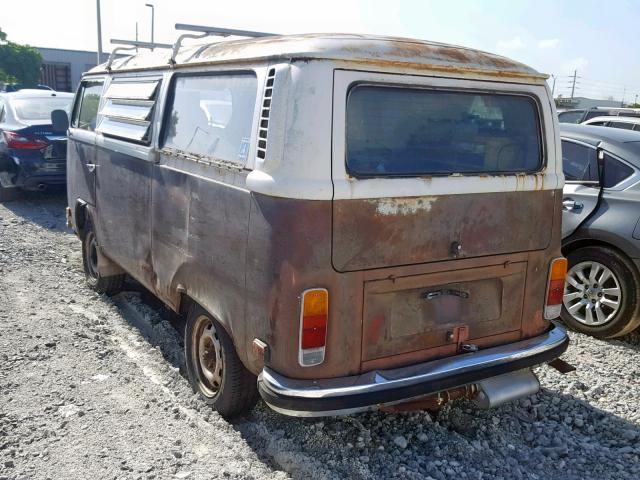 2272123983 - 1977 VOLKSWAGEN VANAGON WHITE photo 3