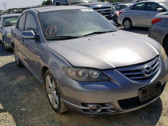 JM1BK123941186489 - 2004 MAZDA 3 S SILVER photo 1