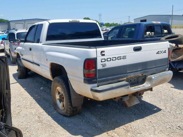 1B7KF236XYJ139335 - 2000 DODGE RAM 2500 WHITE photo 3