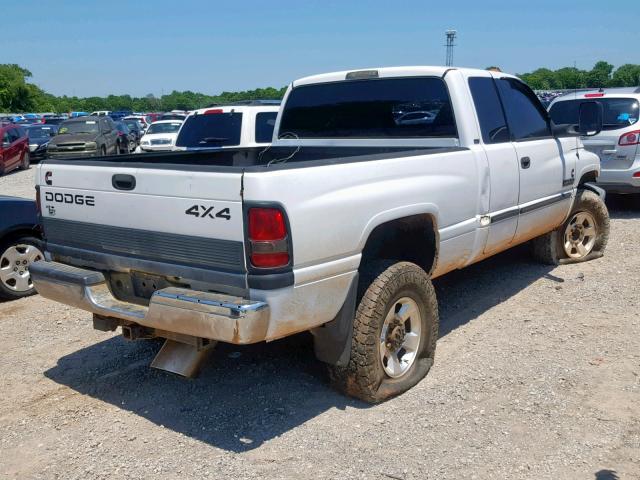 1B7KF236XYJ139335 - 2000 DODGE RAM 2500 WHITE photo 4