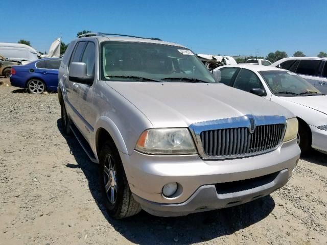 5LMEU88H84ZJ46384 - 2004 LINCOLN AVIATOR Gümüş foto 1