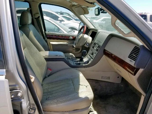 5LMEU88H84ZJ46384 - 2004 LINCOLN AVIATOR Gümüş foto 5