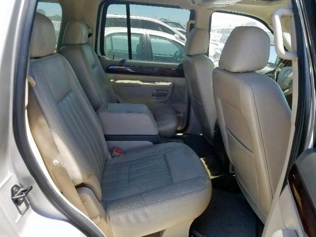 5LMEU88H84ZJ46384 - 2004 LINCOLN AVIATOR Gümüş foto 6
