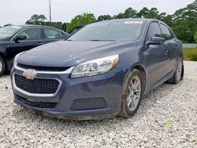 1G11C5SL7EF302432 - 2014 CHEVROLET MALIBU 1LT BLUE photo 2