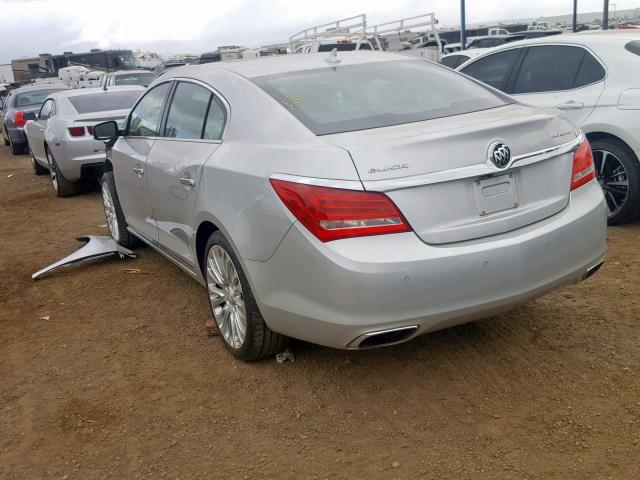 1G4GF5G31EF226137 - 2014 BUICK LACROSSE T SILVER photo 3