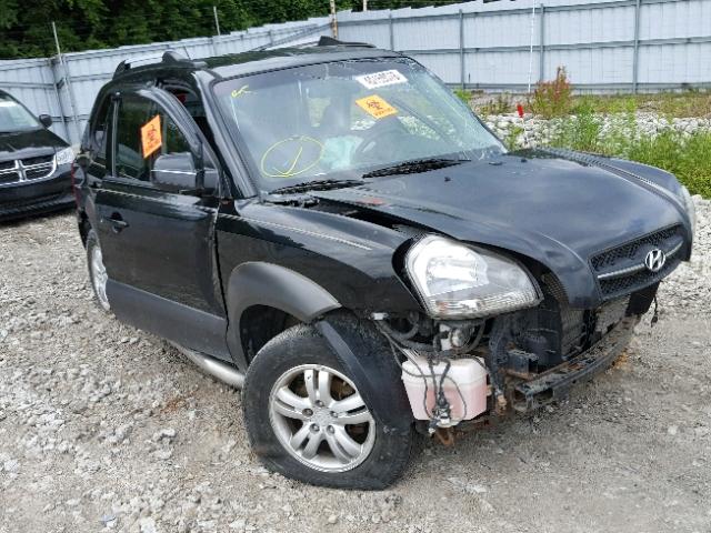 KM8JM12D77U545240 - 2007 HYUNDAI TUCSON GL BLACK photo 1