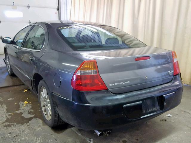 2C3AE66G32H300843 - 2002 CHRYSLER 300M GRAY photo 3